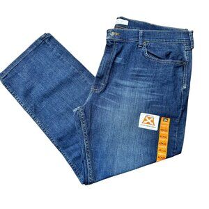 Lee Jeans NWT Men 42x30 Modern Series Blue Comfort Denim Tapered Leg Cotton Blnd
